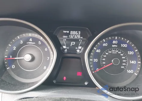 2013 Hyundai Elantra Limited z USA, uszkodzony, nr VIN 5NPDH4AE5DH300444